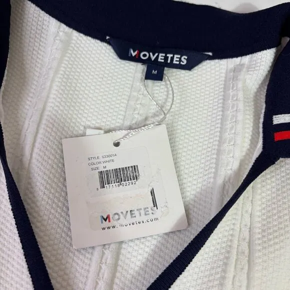 NWT Movetes White Cricket Tennis Golf Dress Size Medium