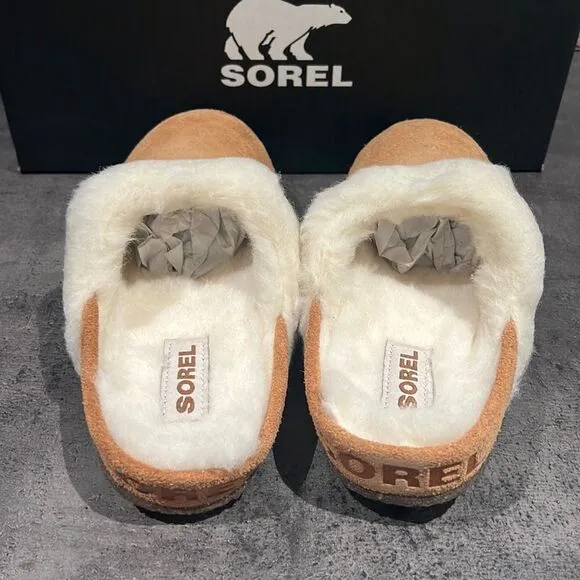 NWT Nakiska Slide II Faux Fur Slippers 5