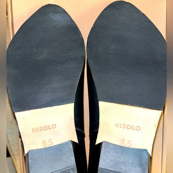 NWT Nisolo Mia Everyday Women’s Ankle Bootie - Black/Black