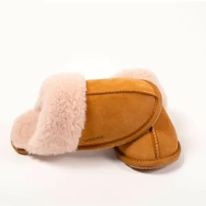 NWT - PACAS - WOMEN'S ALPACA LINED SLIDE SLIPPER - Size: 10