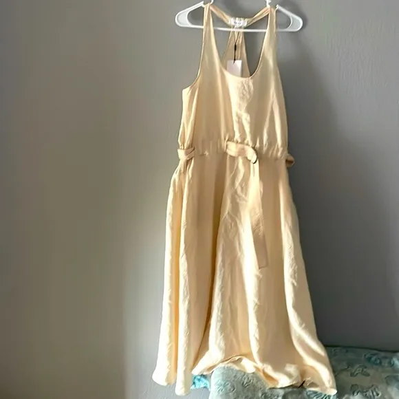 NWT REISS TAYAH MODAL BLEND PARACHUTE MIDI DRESS Sz 6