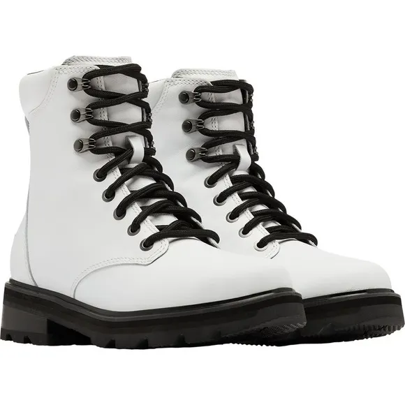 NWT Sorel Lennox Waterproof Leather Lace Up Boots