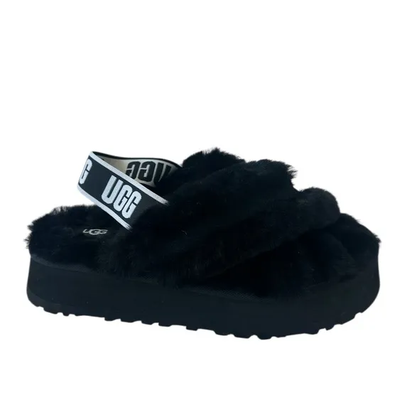 NWT UGG Fluff Yeah Slide in Black