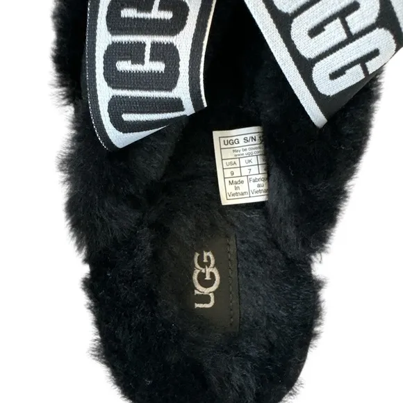 NWT UGG Fluff Yeah Slide in Black