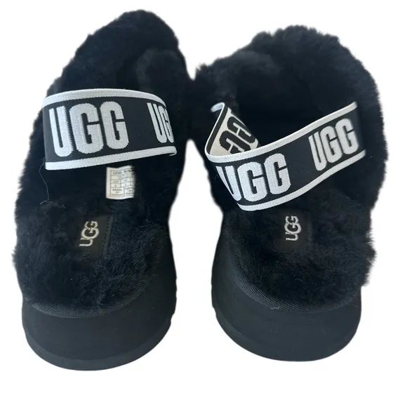 NWT UGG Fluff Yeah Slide in Black