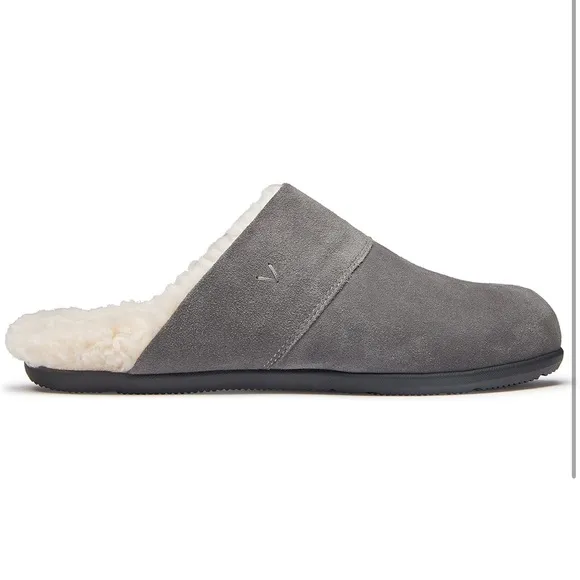 *NWT Vionic Bridges Alfons Mule Slipper Charcoal Gray Mens 8