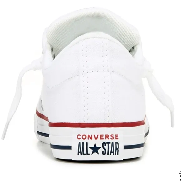 NWT White Converse ALL Star White Canvas Kids Shoes, size Kids 3.5