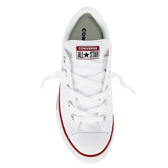 NWT White Converse ALL Star White Canvas Kids Shoes, size Kids 3.5