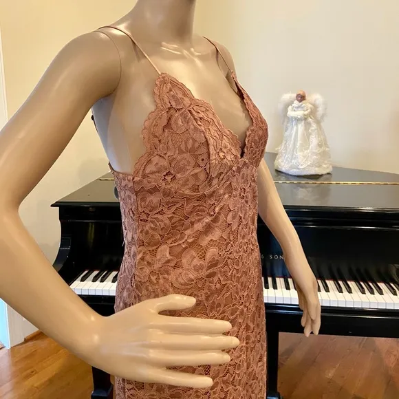 NWT Zara luxury spring summer wedding lace dress