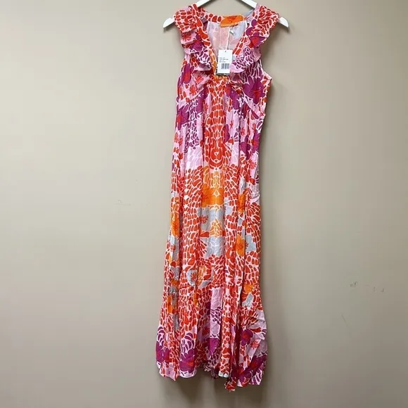Oliphant Colorful Maxi Dress XS