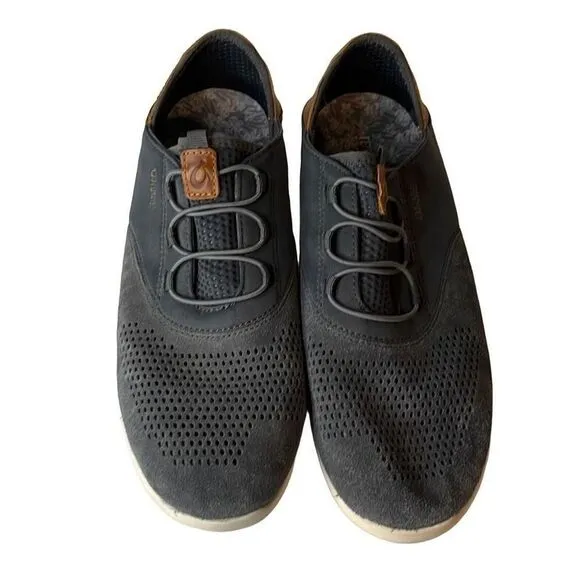 OLUKAI men's Alapa Li grey casual shoes sz 9 preppy‎ walking comfort