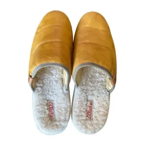 Olukai Men’s Mua ‘Ili Leather Slippers Size 12