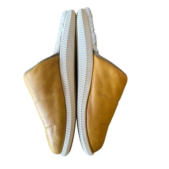 Olukai Men’s Mua ‘Ili Leather Slippers Size 12