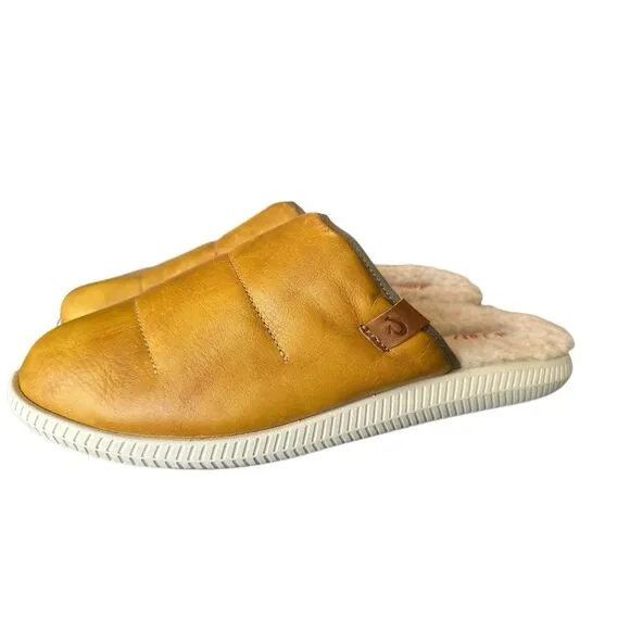 Olukai Men’s Mua ‘Ili Leather Slippers Size 12