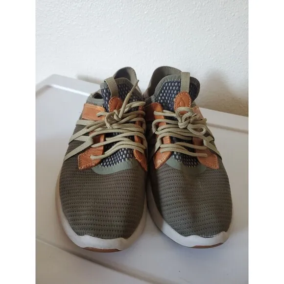Olukai Mio Li Everyday Athletic Shoes Hunter Green/Lava Rock 10440-HGLR Men's 8