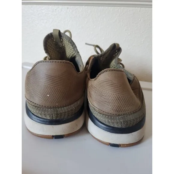 Olukai Mio Li Everyday Athletic Shoes Hunter Green/Lava Rock 10440-HGLR Men's 8