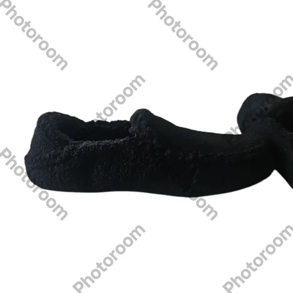 OLUKAI Nohea Heu Woman Soft Sherpa Fleece Drop-in Heel  Slippers 7W