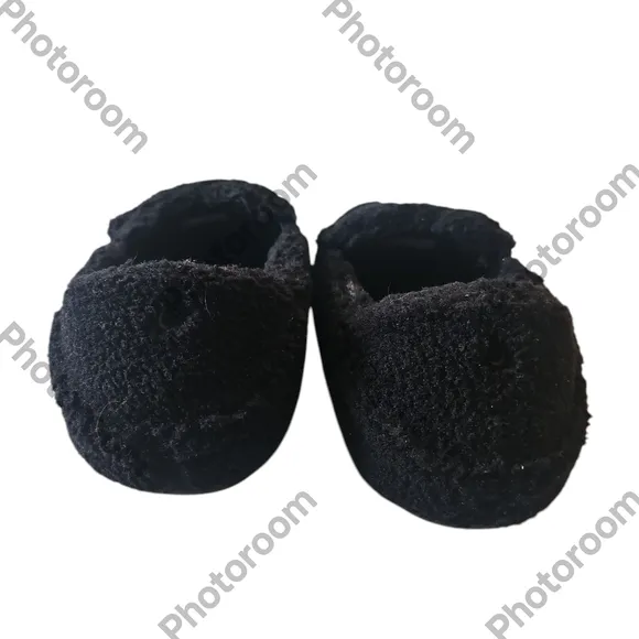 OLUKAI Nohea Heu Woman Soft Sherpa Fleece Drop-in Heel  Slippers 7W