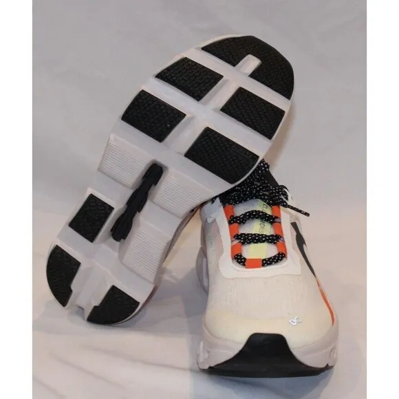 ON CLOUD MEN'S CLOUDMONSTER ATHLETIC SHOES‎ WHITE ORANGE