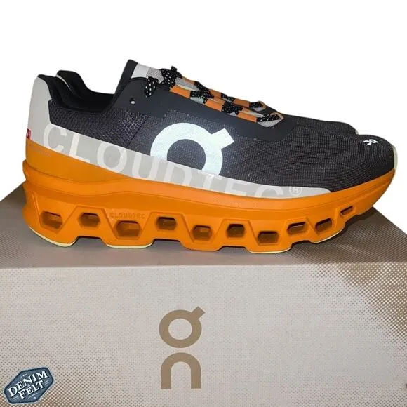 On Running Cloudmonster Athletic Shoes | Color: Eclipse | Turmeric | NEW!!