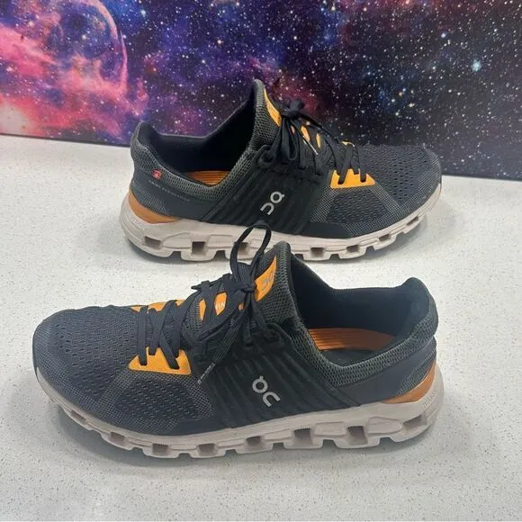 On Cloud Cloudswift 3 Running Shoes Rock/Tumeric Men’s Size 8.5 41.98397