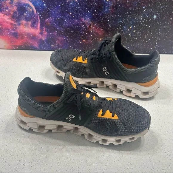On Cloud Cloudswift 3 Running Shoes Rock/Tumeric Men’s Size 8.5 41.98397