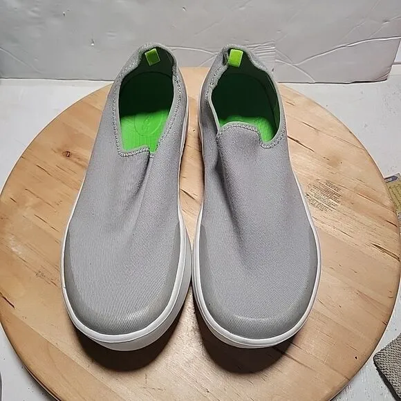 Oofos Oomg Eezee Comfort Recovery Shoes Womens Sz 10  White Slip On Casual