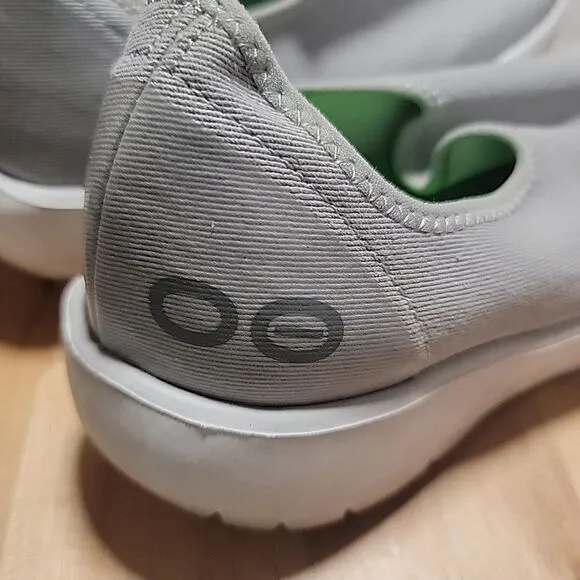 Oofos Oomg Eezee Comfort Recovery Shoes Womens Sz 10  White Slip On Casual