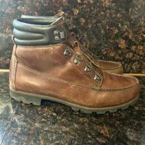 ORVIS Mens Chukka Ankle Boots Brown Leather Upper Thinsulate 81204 Sz 10