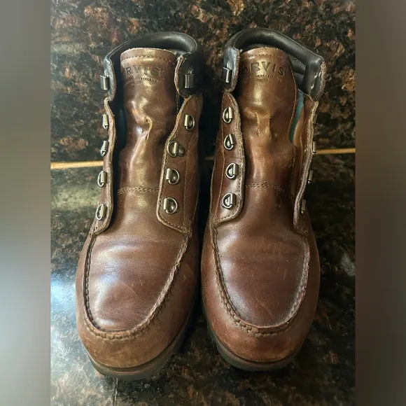 ORVIS Mens Chukka Ankle Boots Brown Leather Upper Thinsulate 81204 Sz 10