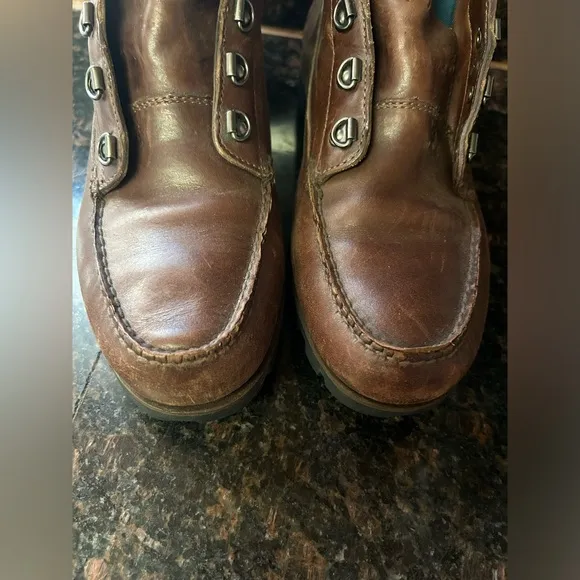 ORVIS Mens Chukka Ankle Boots Brown Leather Upper Thinsulate 81204 Sz 10