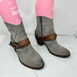 OTBT Bedford Suede Ankle Boots- Size 8