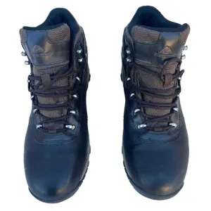 Ozark Trail Men's Size 11 Hiking Boots Recreation Black Leather &amp; Manmade Upper