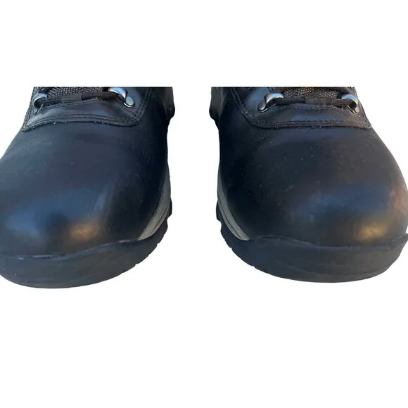Ozark Trail Men's Size 11 Hiking Boots Recreation Black Leather &amp; Manmade Upper