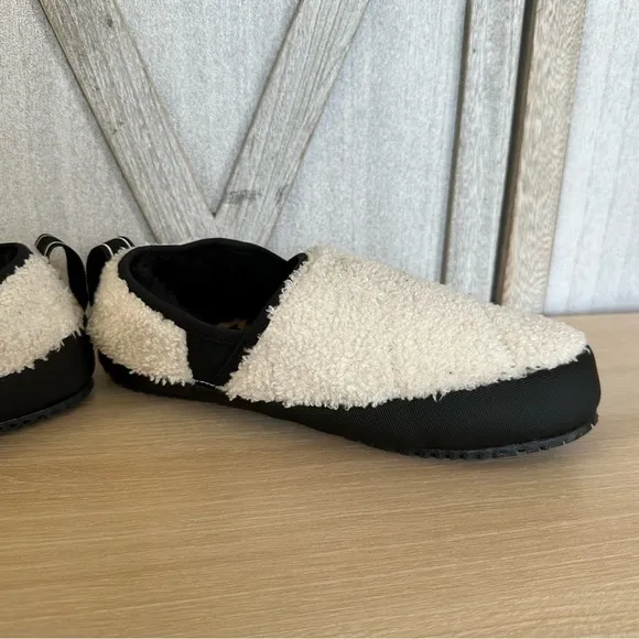 P448 SHEARLING LABY TEDDY FAUX FUR SLIPPERS