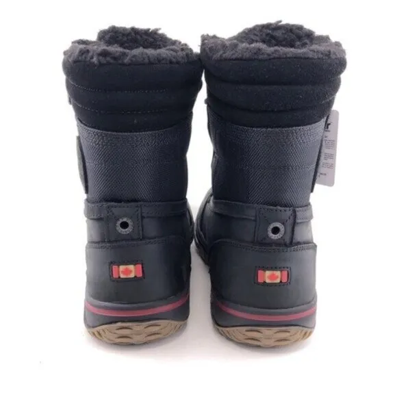 Pajar Trooper 2.0 Black Leather Waterproof Winter Boots 13