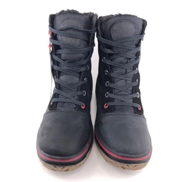 Pajar Trooper 2.0 Black Leather Waterproof Winter Boots 13