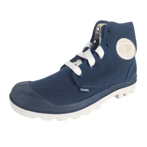PALLADIUM Blanc Hi 72886419 Hiking Outdoor Canva Boots Blue Men Boots