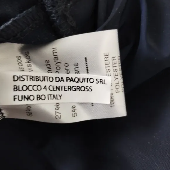 Paquito Italy Women's Viscose Capsule Contemporary Quiet Luxury Mini Dress Large