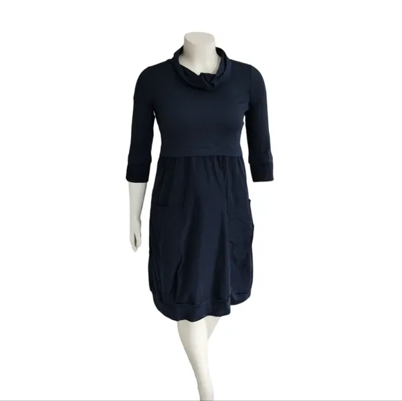 Paquito Italy Women's Viscose Capsule Contemporary Quiet Luxury Mini Dress Large