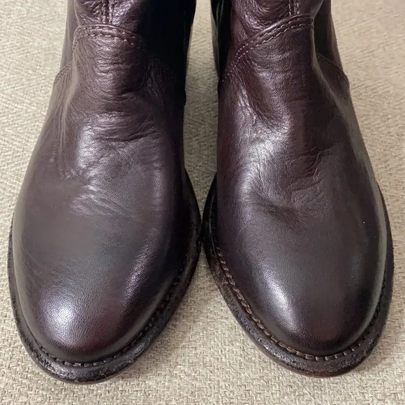 Patricia Nash Monte Slouch boots in nut size 5.5