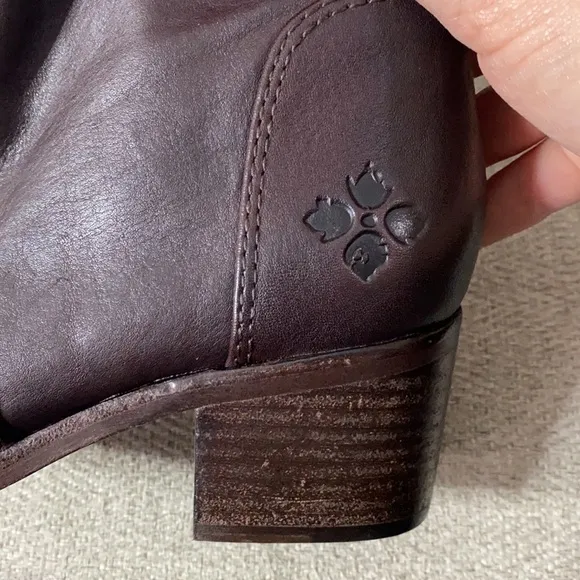 Patricia Nash Monte Slouch boots in nut size 5.5