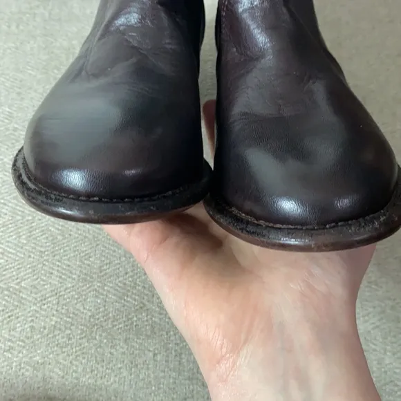 Patricia Nash Monte Slouch boots in nut size 5.5