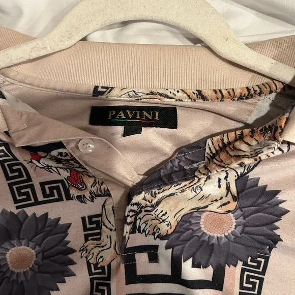 Pavini polo dress shirt