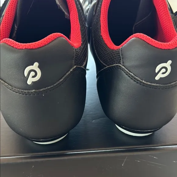 Peloton Black and Red Cycling Shoes 10.5