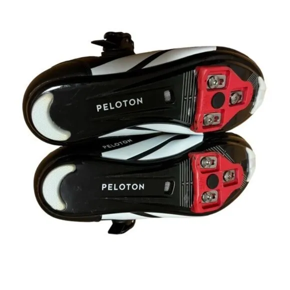 PELOTON Black Cycling Shoes Size 41 EUC