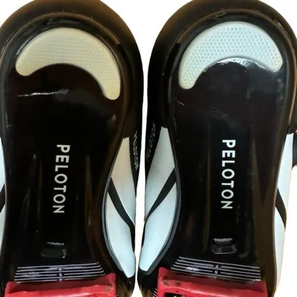 PELOTON Black Cycling Shoes Size 41 EUC