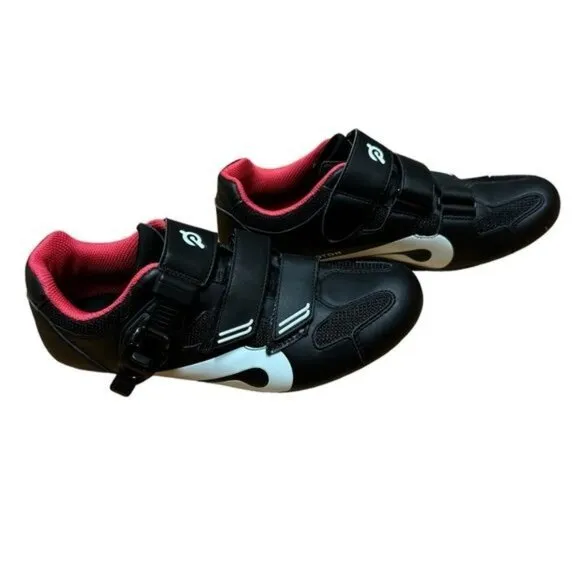 PELOTON Black Cycling Shoes Size 41 EUC