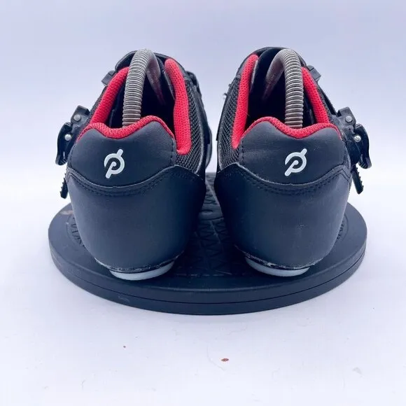 Peloton Cycling Shoes Cleats Men’s US 9 Size 42( EU) Womens 12 Black Red Indoor