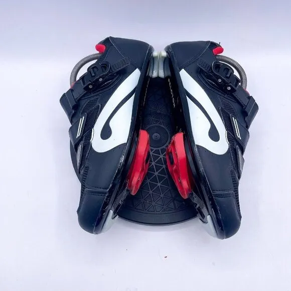 Peloton Cycling Shoes Cleats Men’s US 9 Size 42( EU) Womens 12 Black Red Indoor
